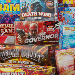 Retail Packaging for Firework Boxes | Design | Artwork | 3D Renders